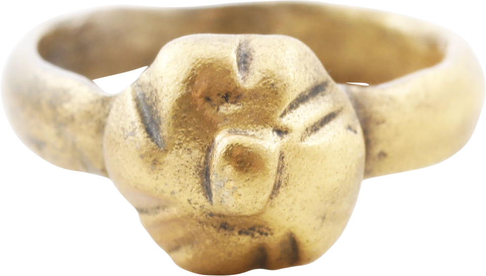 FINE ROMAN PROSTITUTE'S RING, C.100-300 AD, SIZE 4 - Fagan Arms