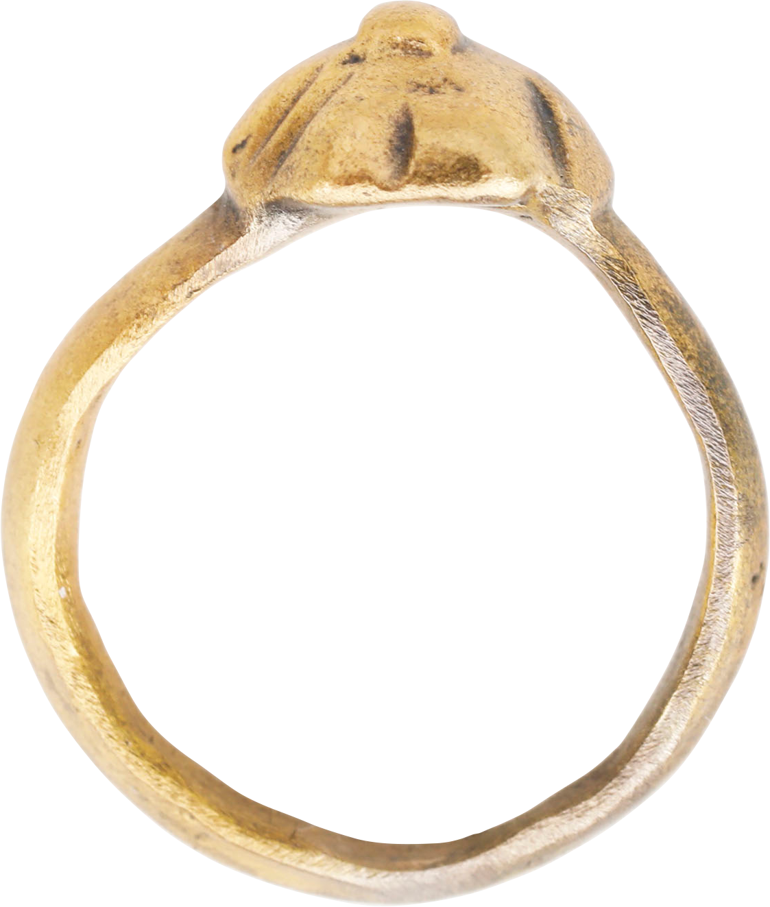FINE ROMAN PROSTITUTE'S RING, C.100-300 AD, SIZE 4 - Fagan Arms