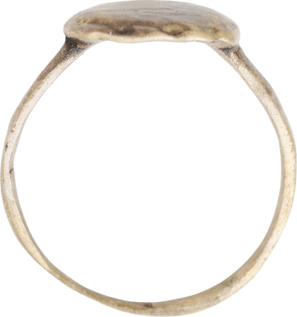 MEDIEVAL EUROPEAN LADY’S RING, 10TH-16TH CENTURY, SIZE 8 3/4