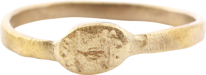 ROMAN CHRISTIAN’S RING 1ST-2ND CENTURY AD, SIZE 7 ¼