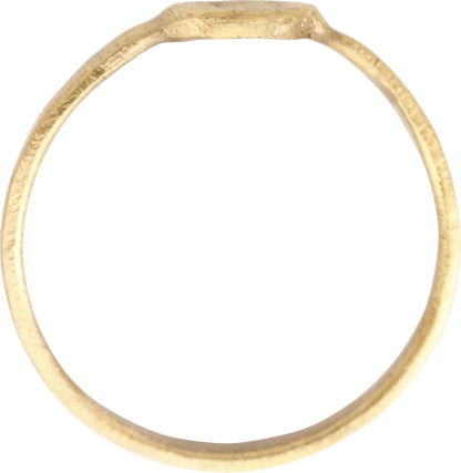 ROMAN CHRISTIAN’S RING 1ST-2ND CENTURY AD, SIZE 7 ¼
