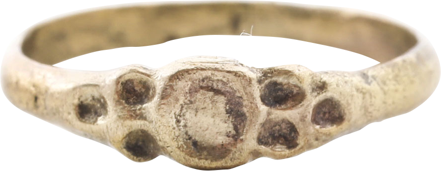 EUROPEAN BETROTHAL RING 16TH-17TH CENTURY, SIZE 3 1/4 - Fagan Arms