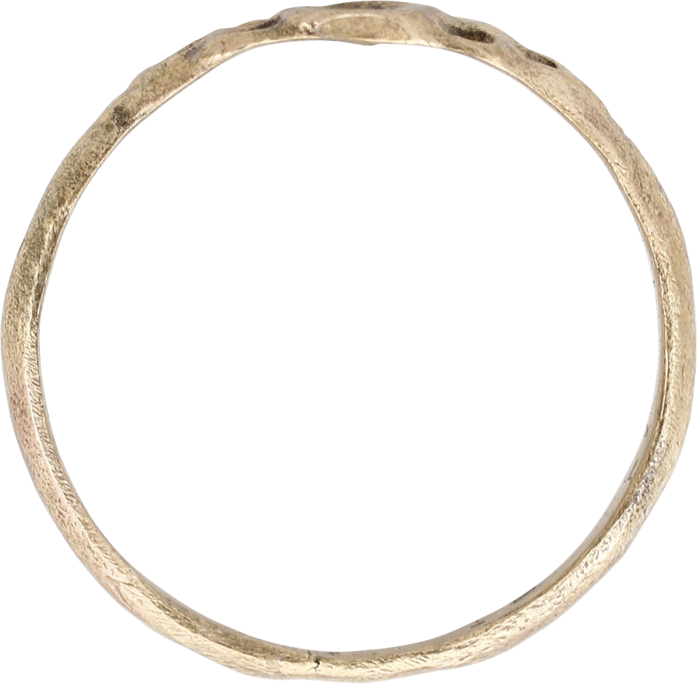 EUROPEAN BETROTHAL RING 16TH-17TH CENTURY, SIZE 3 1/4 - Fagan Arms