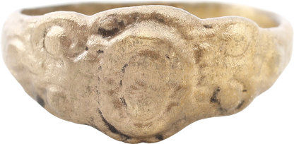 EUROPEAN BETROTHAL RING 16TH-17TH CENTURY, SIZE 7 ¾ - Fagan Arms