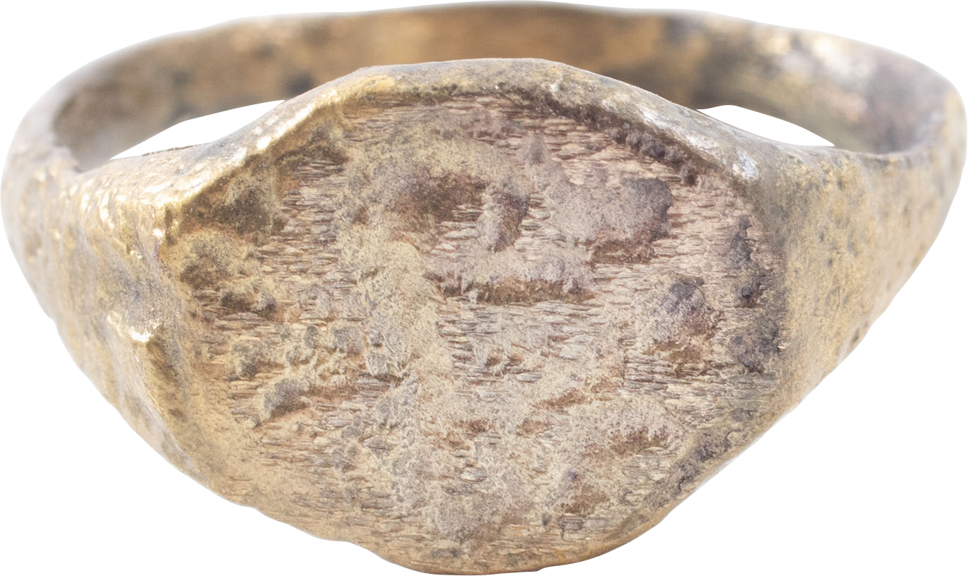 MEDIEVAL/BYZANTINE EUROPEAN RING C.8TH-12TH CENTURY AD, SIZE 10 - Fagan Arms