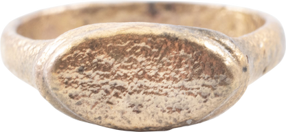 ROMAN SIGNET RING, 100-450 AD, SIZE 7 ¾ - Fagan Arms