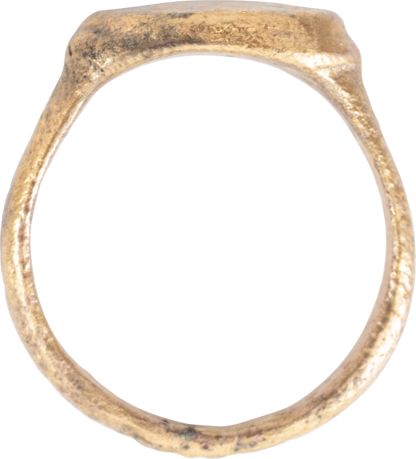 ROMAN SIGNET RING, 100-450 AD, SIZE 7 ¾ - Fagan Arms