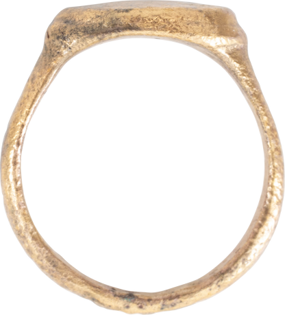 ROMAN SIGNET RING, 100-450 AD, SIZE 7 ¾ - Fagan Arms