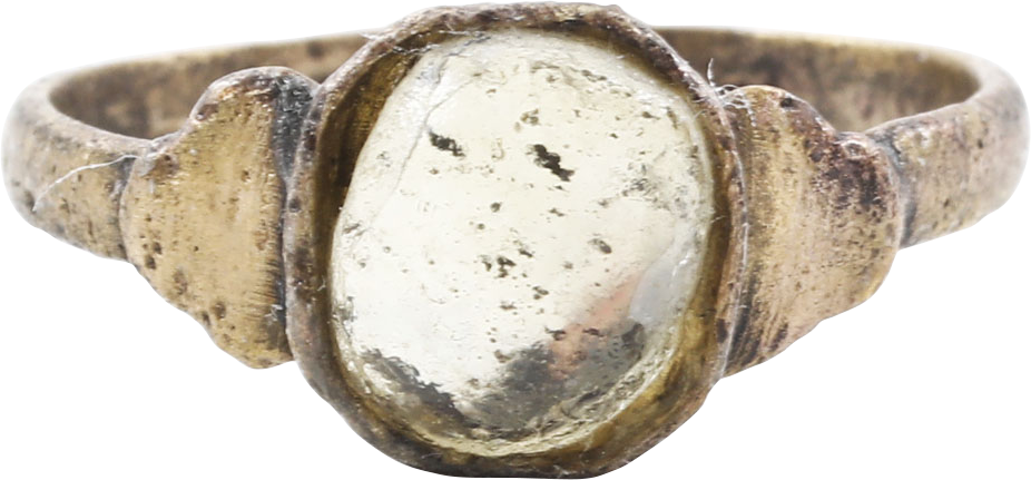 EUROPEAN FASHION RING, 13TH-16TH CENTURY AD, SIZE 7 3/4