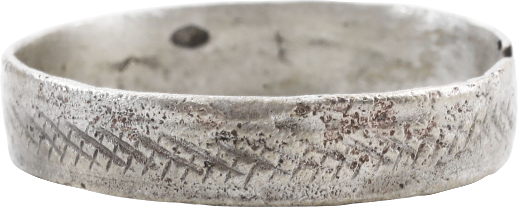 FINE VIKING WEDDING RING 900-1050 AD, SIZE 7 ¾