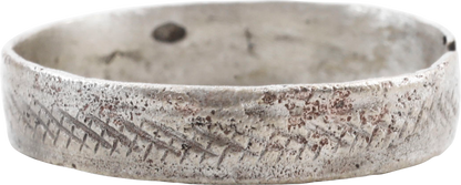 FINE VIKING WEDDING RING 900-1050 AD, SIZE 7 ¾