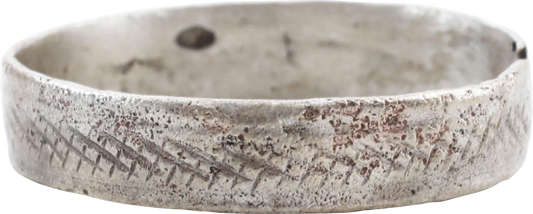 FINE VIKING WEDDING RING 900-1050 AD, SIZE 7 ¾