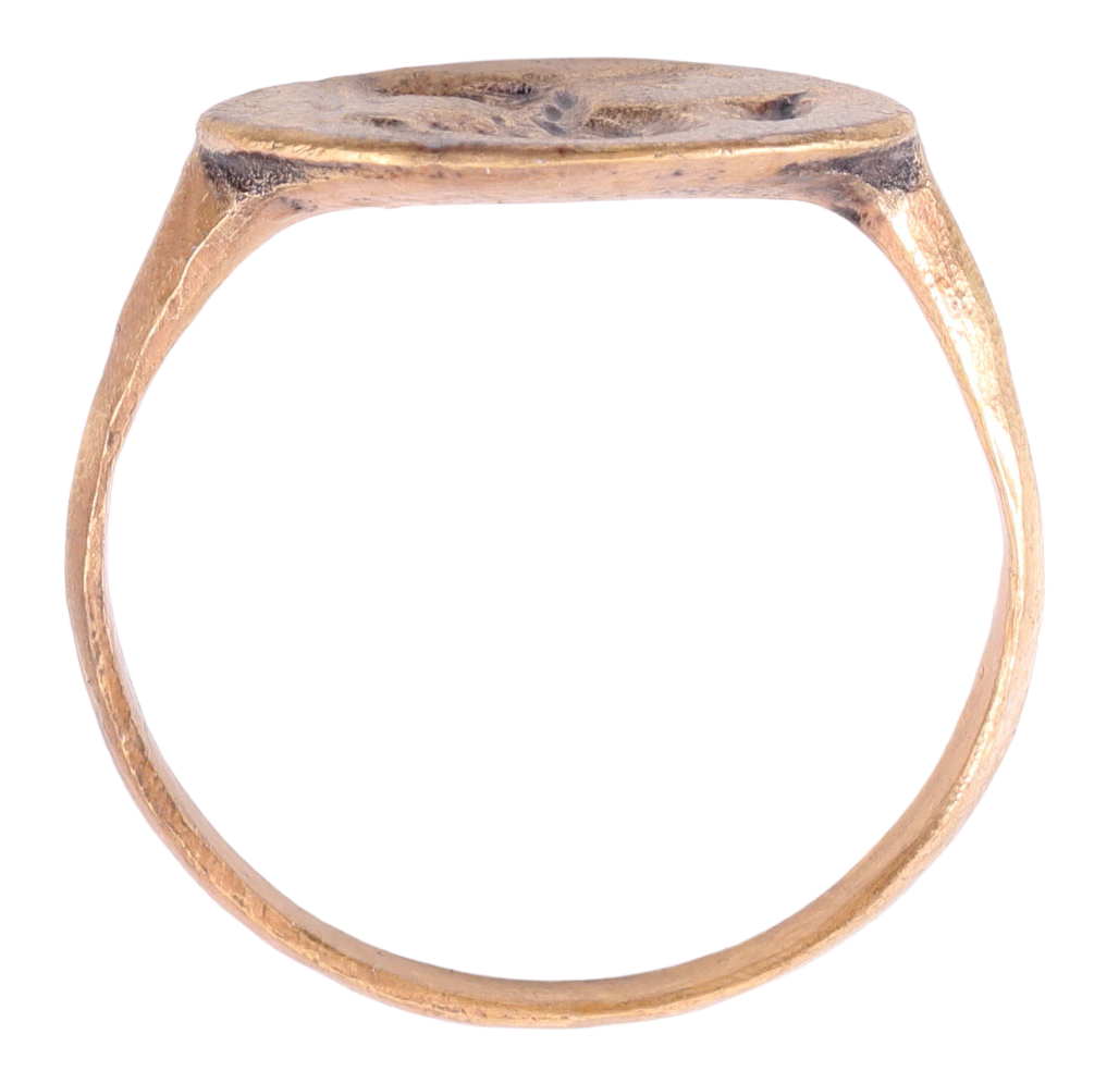 ROMAN SIGNET RING 1ST-3RD CENTURY AD, SIZE 10 - Fagan Arms