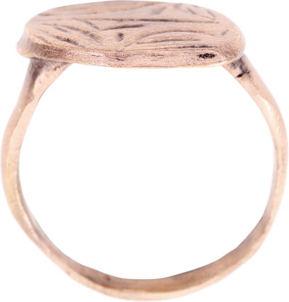 MEDIEVAL EUROPEAN RING 6TH-8TH CENTURY AD, SIZE 10