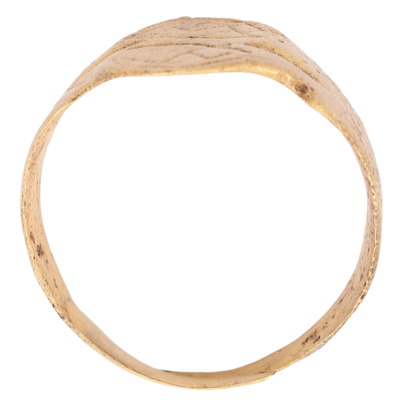 VIKING SHIELD RING, C.800-1000 AD, SIZE 9 ½ - Fagan Arms