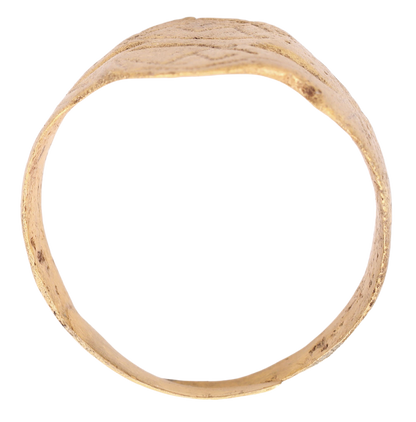 VIKING SHIELD RING, C.800-1000 AD, SIZE 9 ½ - Fagan Arms