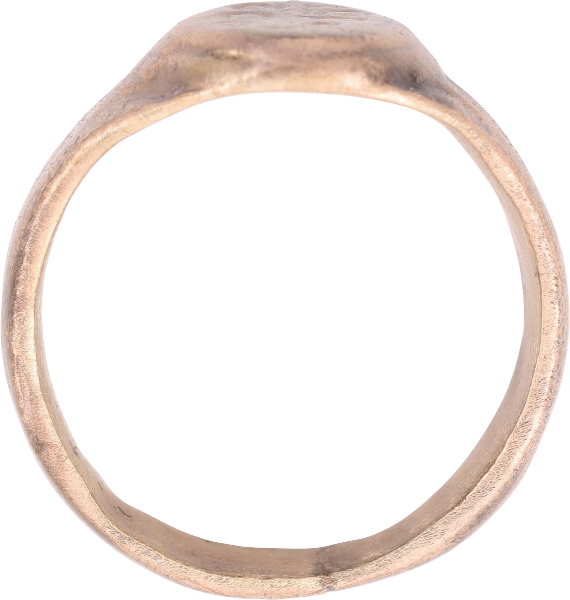 LATE MEDIEVAL WOMAN'S FASHION RING, SIZE 7 ¾ - Fagan Arms