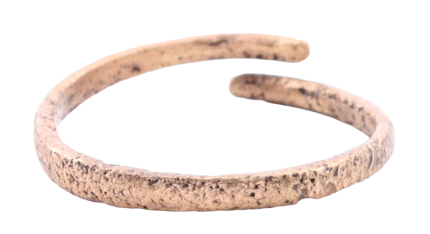 VIKING COIL RING, 9TH-10TH CENTURY AD, SIZE 10 - Fagan Arms