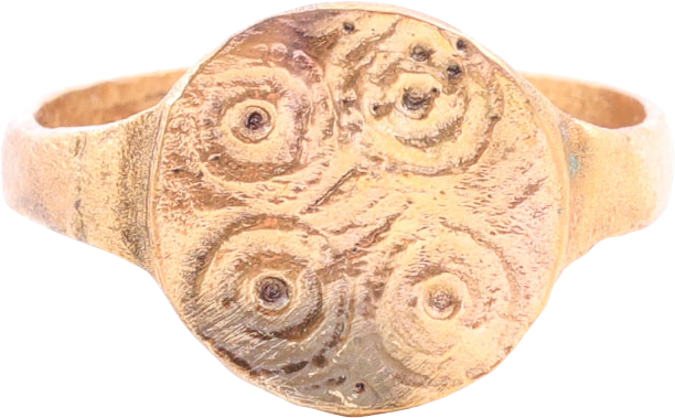 MEDIEVAL ANGLO-SAXON (ENGLISH) RING, SIZE 10 1/2