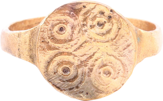 MEDIEVAL ANGLO-SAXON (ENGLISH) RING, SIZE 10 1/2