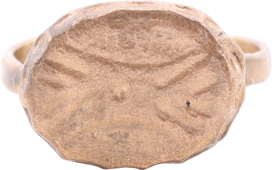 EARLY CHRISTIAN RING 5TH-9TH CENTURY AD, SIZE 11 - Fagan Arms