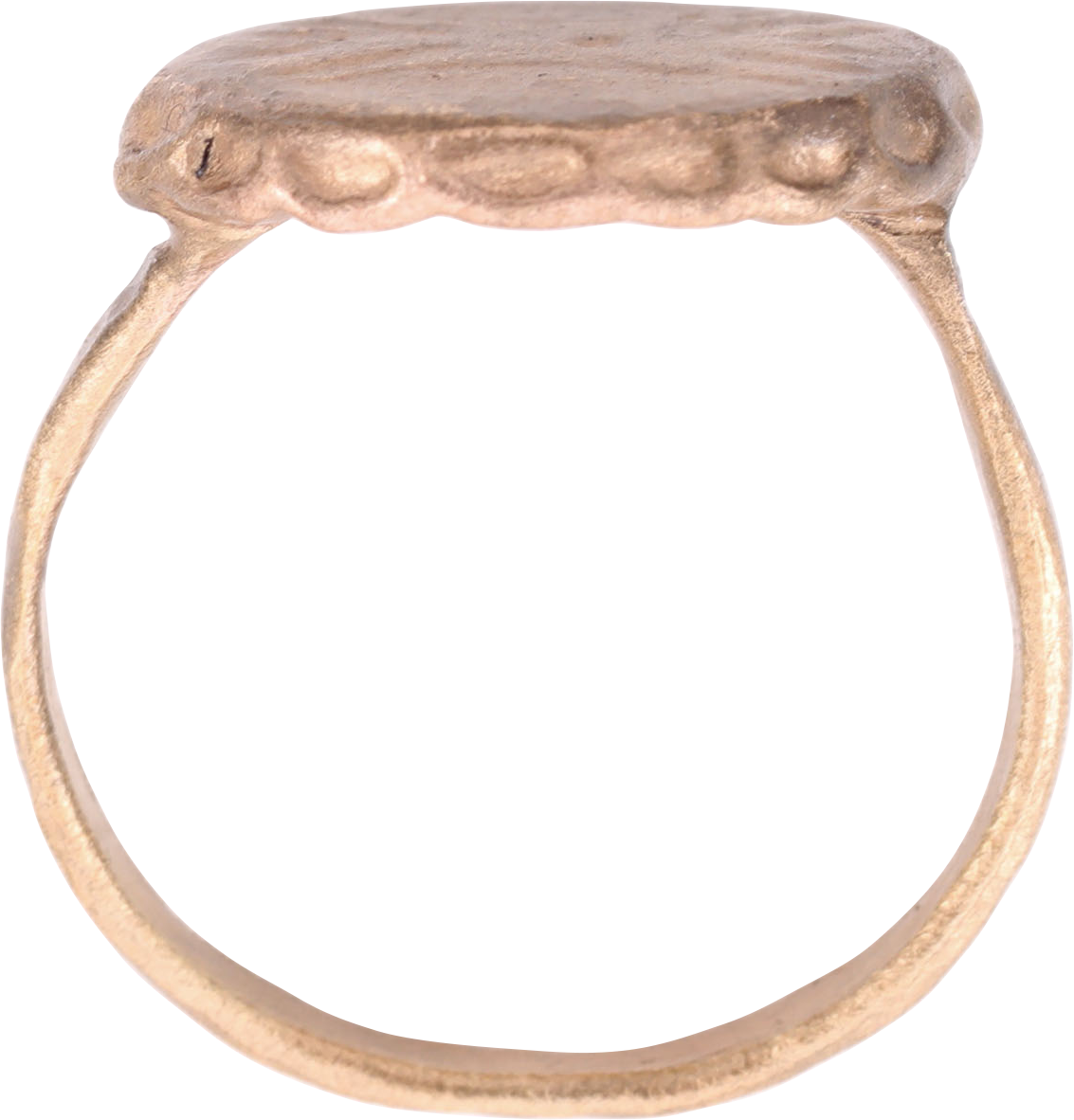 EARLY CHRISTIAN RING 5TH-9TH CENTURY AD, SIZE 11 - Royalty Rings