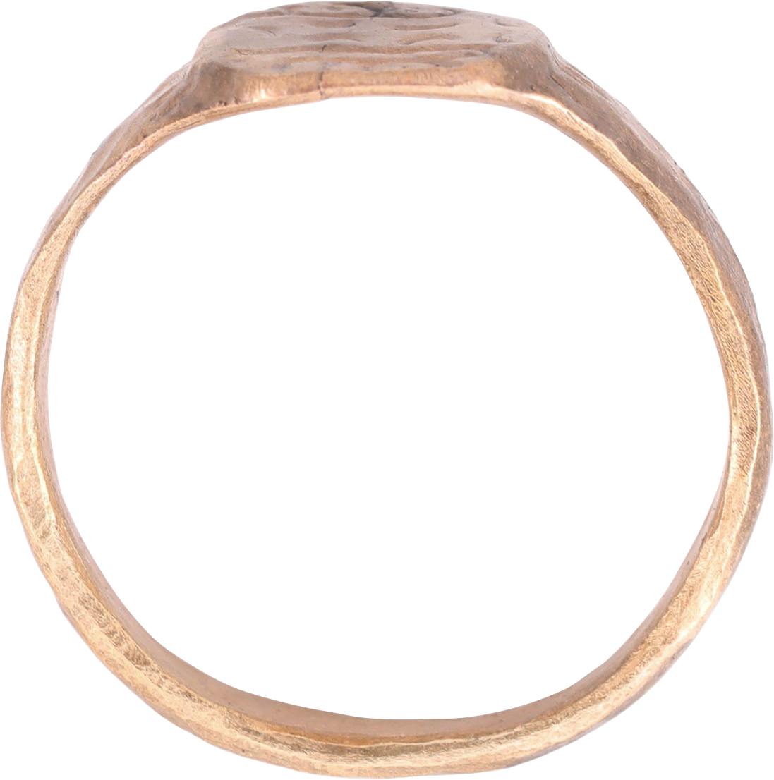 MEDIEVAL EUROPEAN RING 12TH-14TH CENTURY, SIZE 9 ½