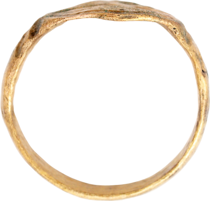 ROMAN SIGNET RING, C.100BC-100AD, SIZE 10 1/2 - Fagan Arms