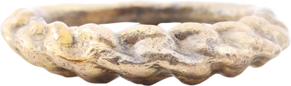 VIKING WARRIOR’S ROPED OR TWIST RING, C.866-1067 AD, SIZE 7 ½ - Fagan Arms