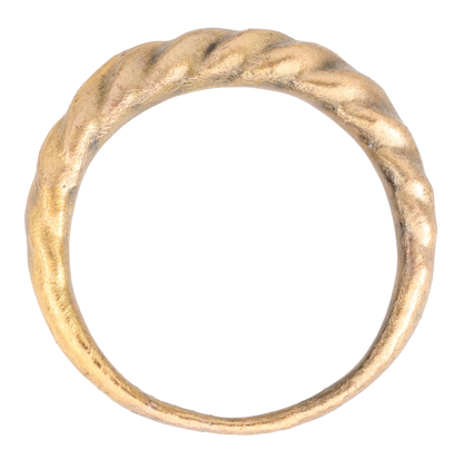 VIKING WARRIOR’S ROPED OR TWIST RING, C.866-1067 AD, SIZE 9 ¾ - Fagan Arms