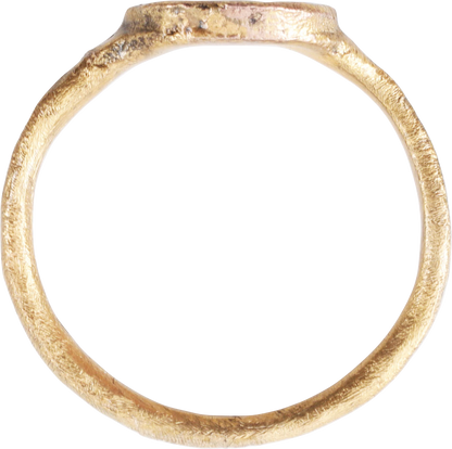 ROMAN SIGNET RING, C.100-450 AD, SIZE 8 3/4 - Fagan Arms