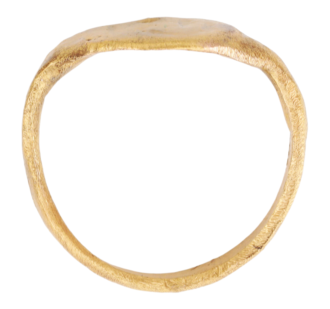 ROMAN SIGNET RING, C.100-450 AD, SIZE 7 ¾ - Royalty Rings
