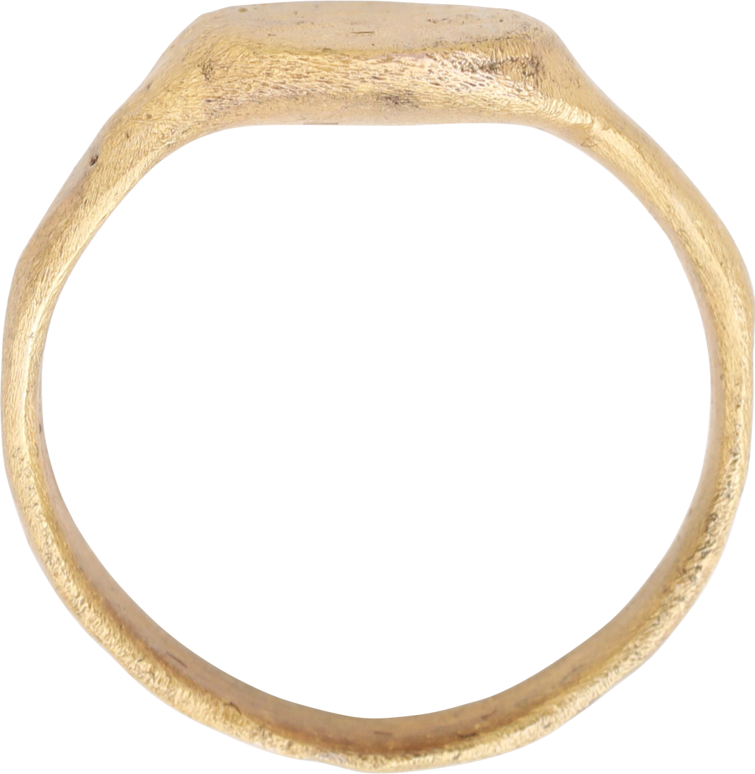 ROMAN SIGNET RING, C.100-450 AD, SIZE 8 - Fagan Arms