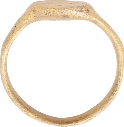 ROMAN SIGNET RING, C.100-450 AD, SIZE 8 - Fagan Arms