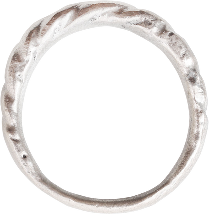 FINE VIKING WARRIOR’S TWISTED OR ROPED RING, 850-1050 AD, SIZE 9 3/4 - Fagan Arms