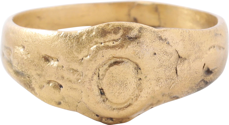 EUROPEAN BETROTHAL RING 16TH-17TH CENTURY, SIZE 8 - Fagan Arms
