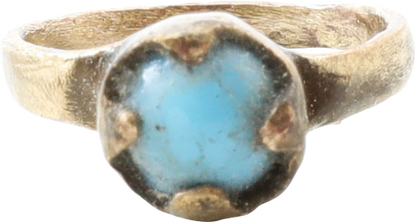 MEDIEVAL EUROPEAN RING, C.14TH-15TH CENTURY, SIZE 5 1/4 - Fagan Arms