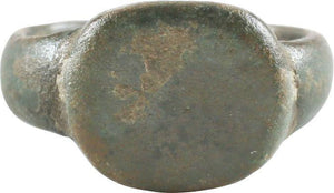 BRONZE RING C.100-350 AD SIZE 3 - Picardi Jewelry