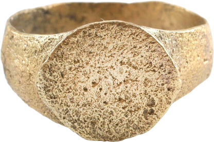 EUROPEAN RING, 10th-13th CENTURY AD SIZE 8 ½