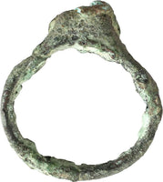 MEDIEVAL ENGLISH LADIES RING C.1300 SIZE 1 1/4 - Picardi Jewelry