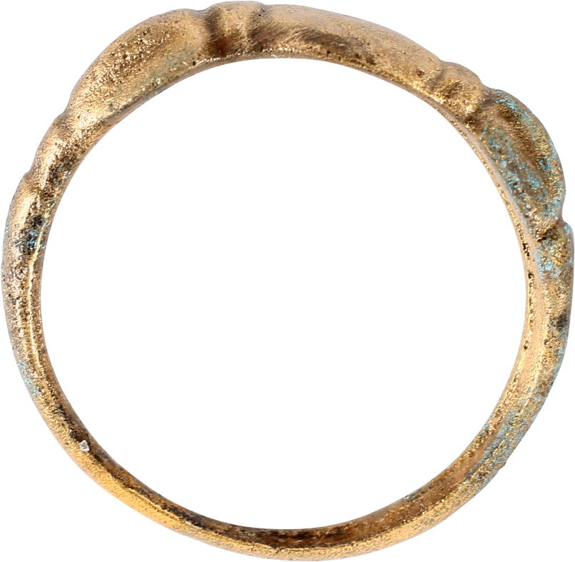 MEDIEVAL EUROPEAN WEDDING RING C.1500-1700, SIZE 7 ¼ - Fagan Arms