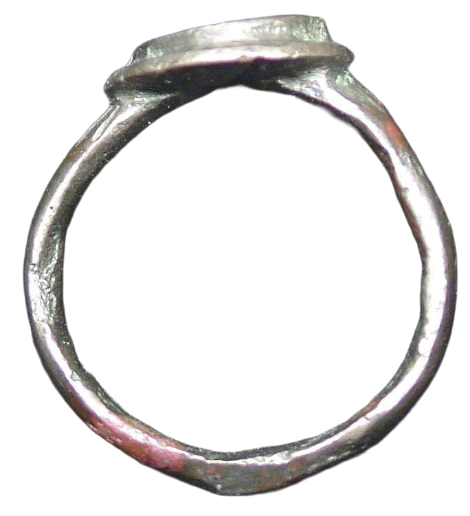 BYZANTINE WOMAN'S OR CHILD'S RING C.500 AD SIZE 4