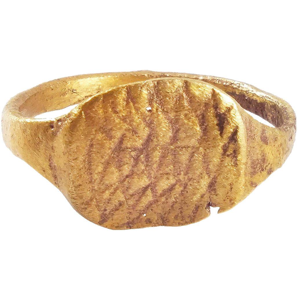 CHRISTIAN PILGRIM’S RING, 5th-11th CENTURY, SIZE 2 - Royalty Rings