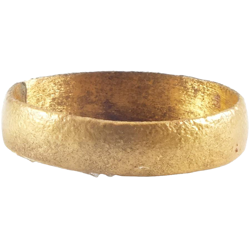 VIKING WEDDING RING, 866-1067 AD, SIZE 4 - Royalty Rings