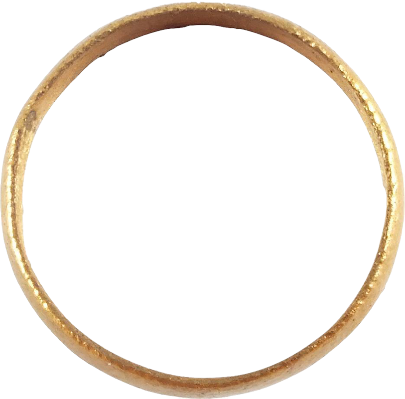 VIKING WEDDING RING, 866-1067 AD, SIZE 4 - Royalty Rings
