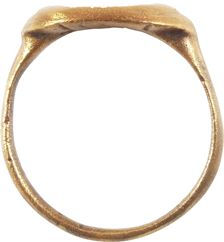 EARLY CHRISTIAN RING 5th-11th CENTURY SIZE 9 1/4 - Royalty Rings