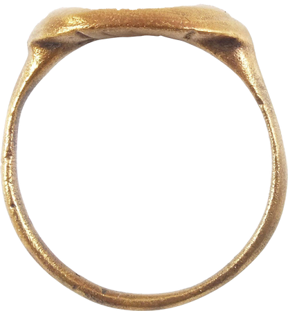 EARLY CHRISTIAN RING 5th-11th CENTURY SIZE 9 1/4 - Royalty Rings