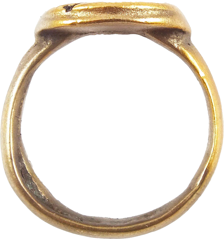 EARLY CHRISTIAN GIRL’S RING 7th-9th CENTURY AD SIZE 2 1/4 - Royalty Rings