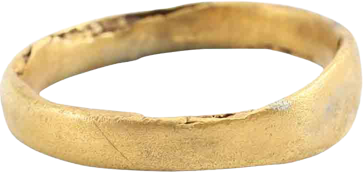 ANCIENT VIKING WEDDING RING C.850-1050 AD SIZE 9 1/2 - Royalty Rings