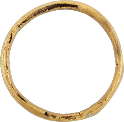 ANCIENT VIKING WEDDING RING C.850-1050 AD SIZE 9 1/2 - Royalty Rings